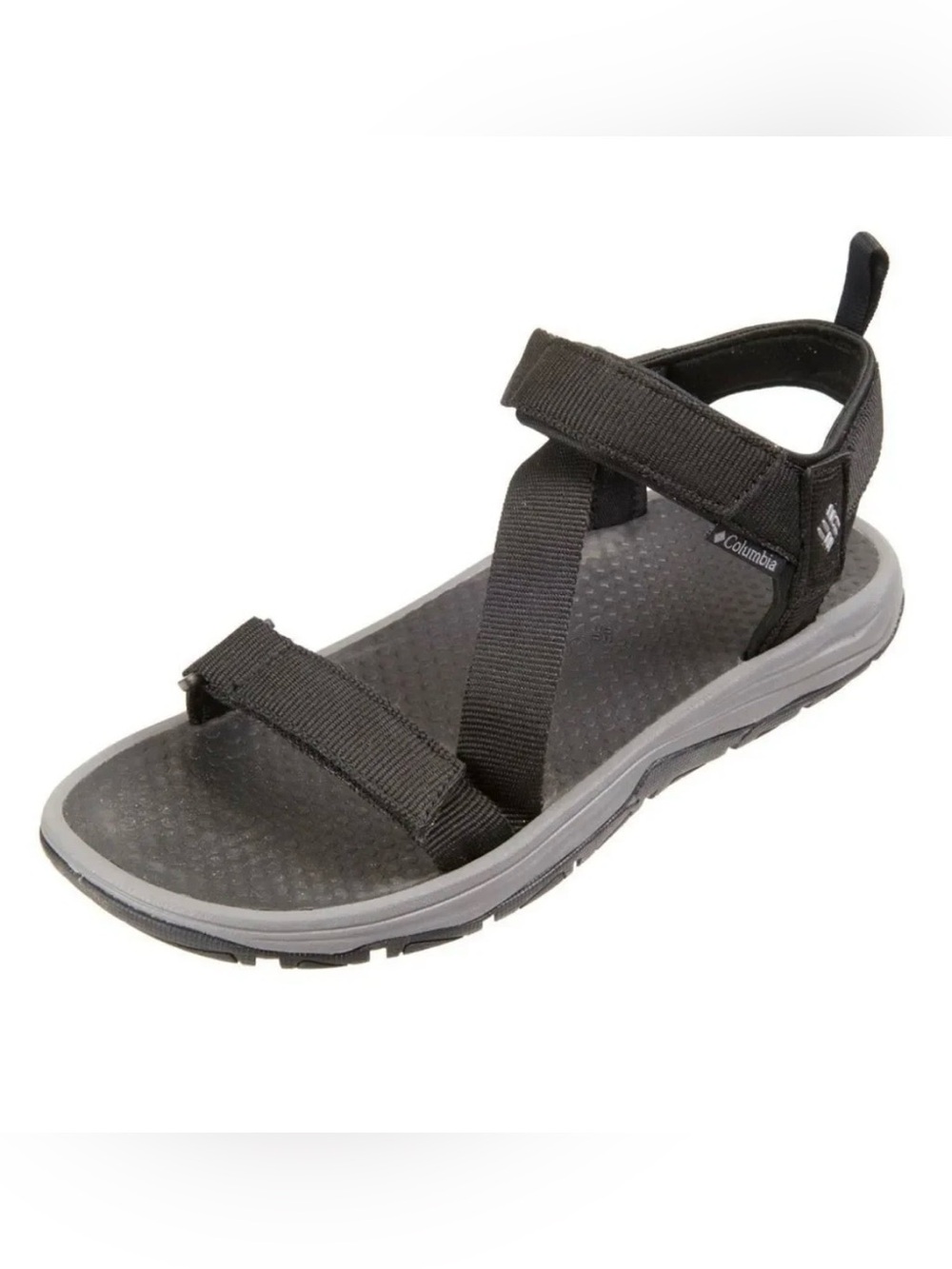 NIB Columbia Wave Train™ Men’s Sport Sandals in Black/City Grey Size: 13